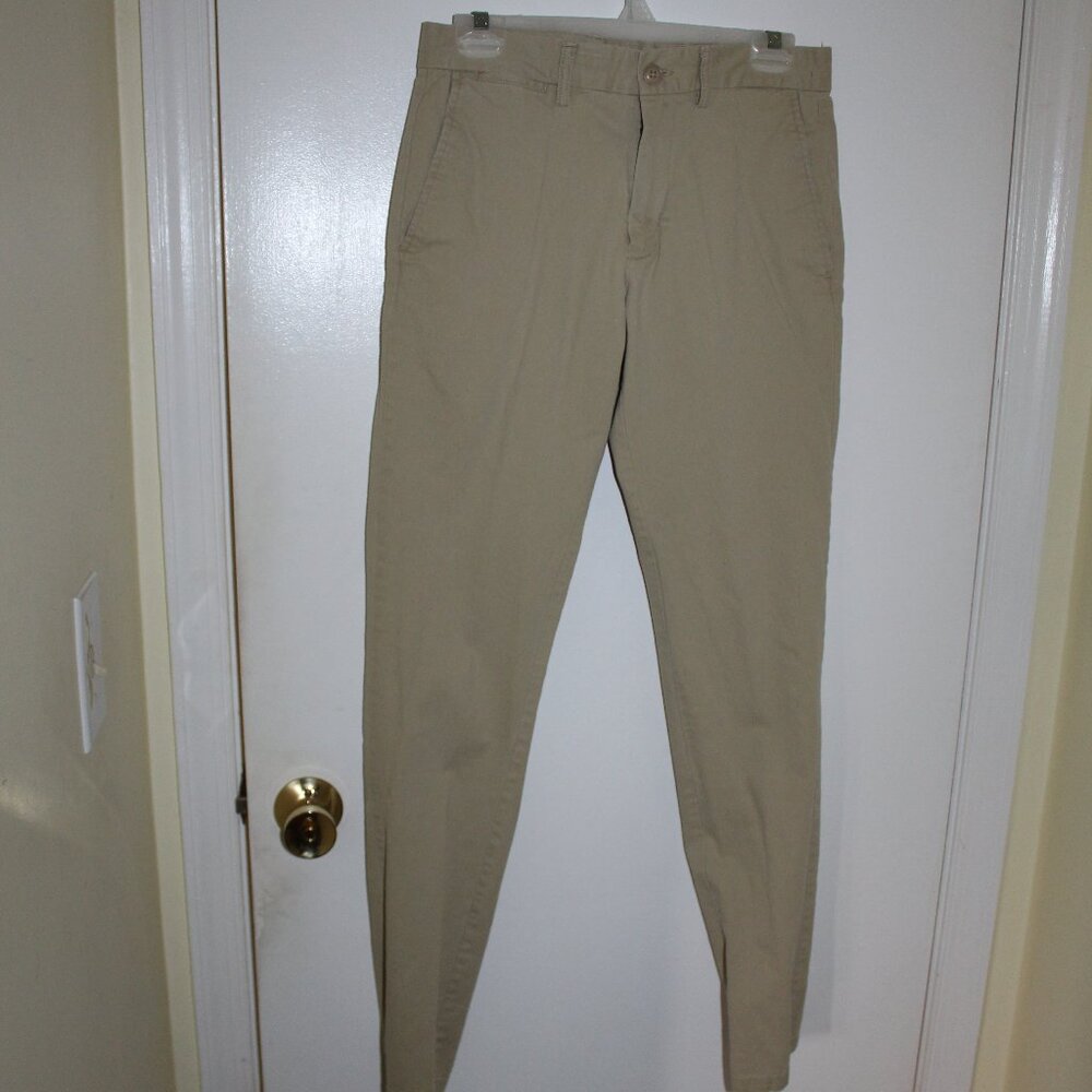 Old Navy Slim Built-In Flex Five-Pocket Pants- Khaki